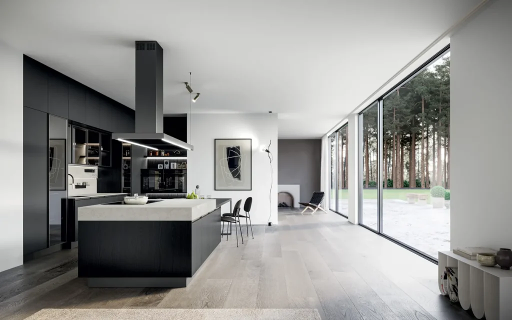 cucina con faretti led ad incasso 